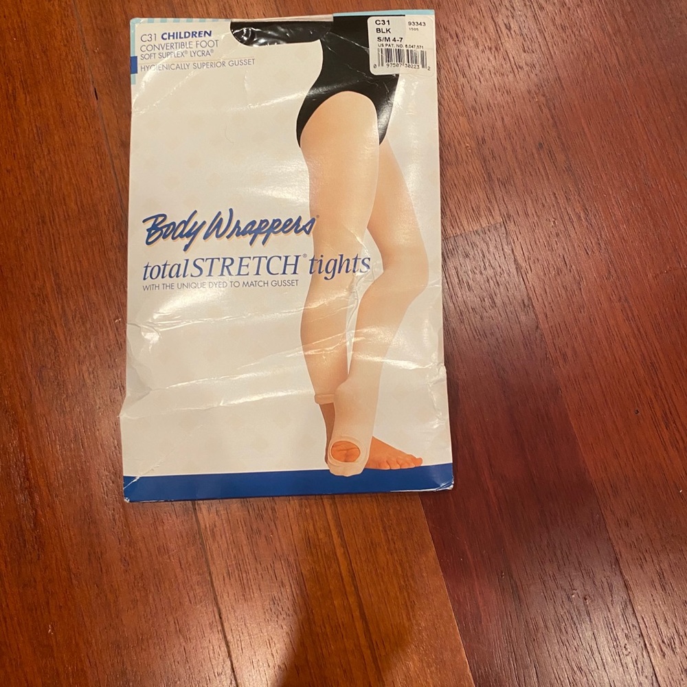 Body Wrappers Total Stretch Convertible Tights S/M